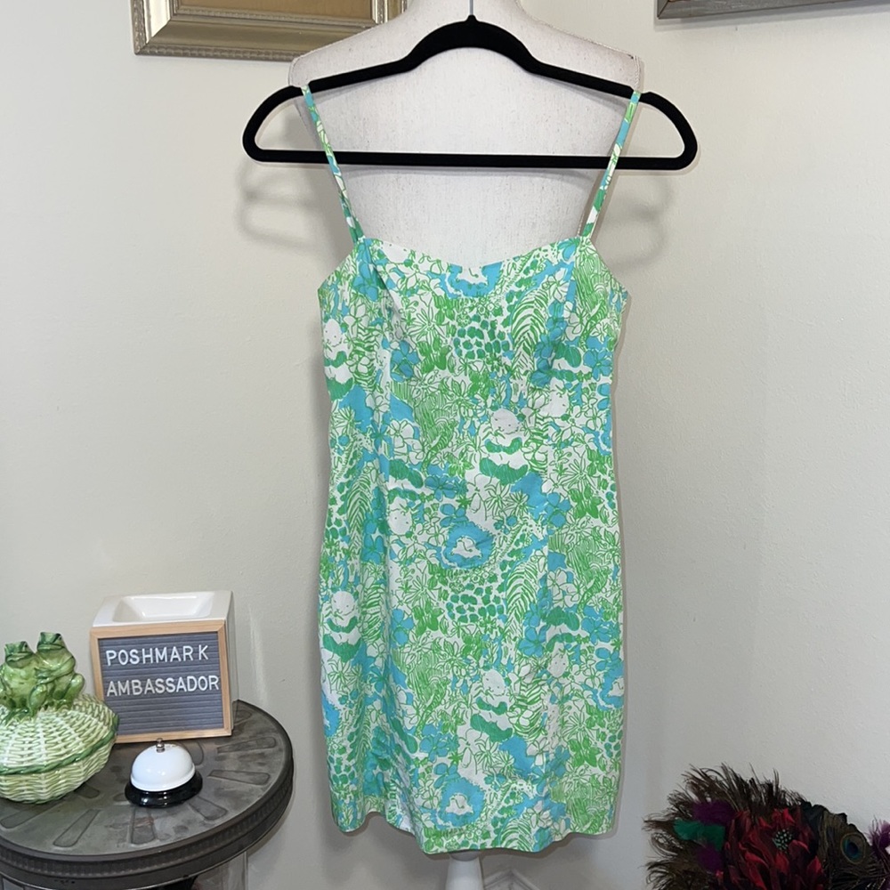 Lilly Pulitzer McCallum Mini Sundress in It’s a Zoo print SZ00